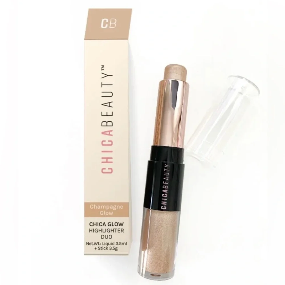 🆕 Chica Beauty Champagne Glow Highlighter Duo